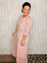 Power On The Day Dress-Pink Polkadot