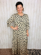 Clara Mocha & Dot Dress