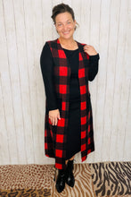 Buffalo Plaid Cardigan (White or Red)