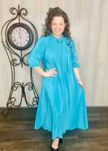 Suzanne Turquoise Dress