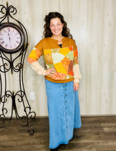 Autumn & Patchwork Pullover