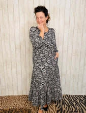 Katie Black & Ivory Dress