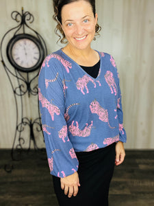 Blue Tiger Top