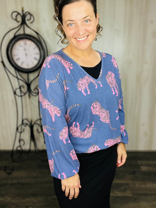 Blue Tiger Top