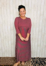 Everyday Style Dress- Burgundy