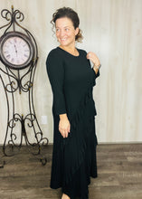 Ruffled Super Soft Textured Dress