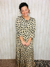 Clara Mocha & Dot Dress