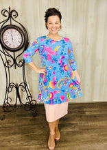 Marissa Chambray & Floral Tunic