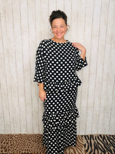 Kimmy Ruffle Skirt (Regular & Plus)-Polkadot