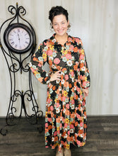 Kaylee Collared Flower Power Dress
