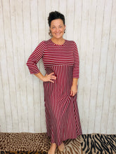 Everyday Style Dress- Burgundy