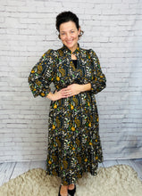 Hannah Black & Vintage Boho Dress