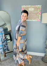 Tonya Marie Tiered Dress-Patchwork