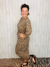 Marissa Ribbed Skirt- Leopard