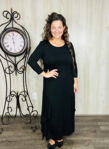 Jennifer High-Low Handkerchief Style Dress
