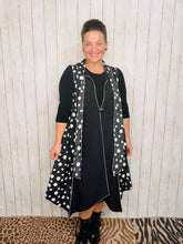 Black & White High Class Dot Vest
