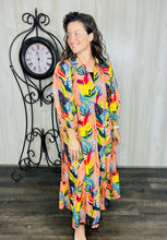 Tropics Meets Boho Dress