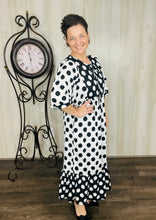 Sabrina Ivory Polkadot Dress