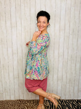 Purple Mix Wildflower Tunic