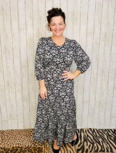 Katie Black & Ivory Dress