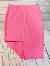 Miss Amy Thicker Fabric Pencil Skirt- (Regular & Plus) Pink (27"-29" Length)