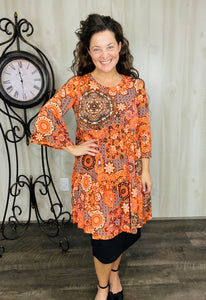 Fabulous Fall Rust Tunic
