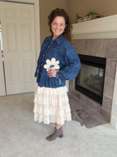 Jean & Lace Shirt Dress