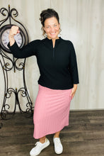 Honeycomb Athletic/Swim/Exercise Skirt- Mauve