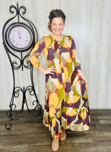 Smiles & Fall Abstract Dress