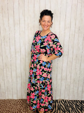 Jenna Black & Floral Dress