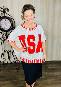 USA Loose Fit Top