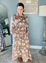 Kaylee Collared Dark Mauve Dress