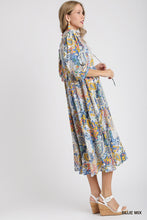 Blue Summer Days Boho Dress