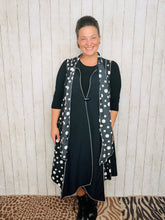 Black & White High Class Dot Vest