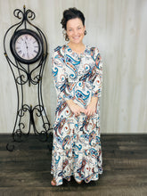 Sarah Cream & Paisley Dress