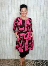 Pink & Brown Love Tunic