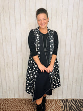 Black & White High Class Dot Vest