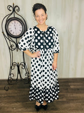 Sabrina Ivory Polkadot Dress