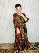 Lovely In Mauve- Modest Square Neckline Dress