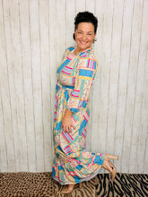 Spring Fling Patchwork Dress