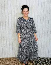 Katie Black & Ivory Dress