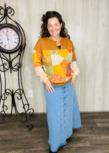 Autumn & Patchwork Pullover