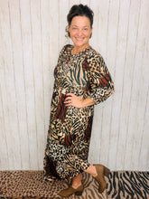 Missy Midi Length Animal Print Dress