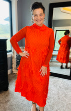 Jada One Size Textured & Petal Dress