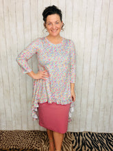 High-Low Tunic -Spring Animal Print