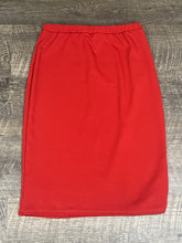 Laura Rust Pencil Style Skirt-Textured (REGULAR & PLUS) (