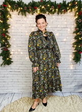 Hannah Black & Vintage Boho Dress