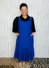 Royal Blue Textured Jumper