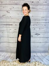 Tonya Marie Tiered Dress- Black