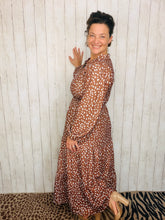 Julia Frilled Bambi Print Dress